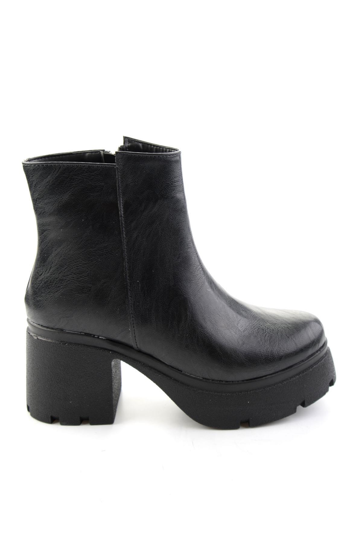 Siyah  Kadın Bot & Bootie K02002168009