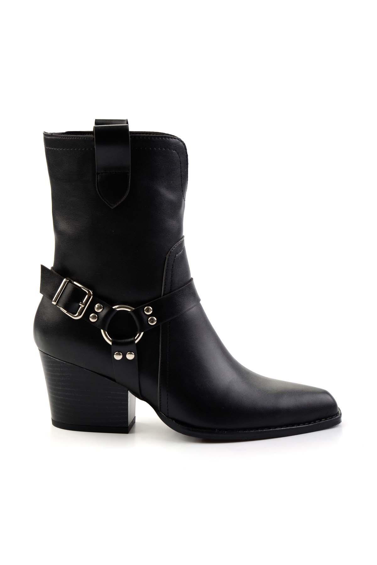 Siyah  Kadın Bot & Bootie K02055014009