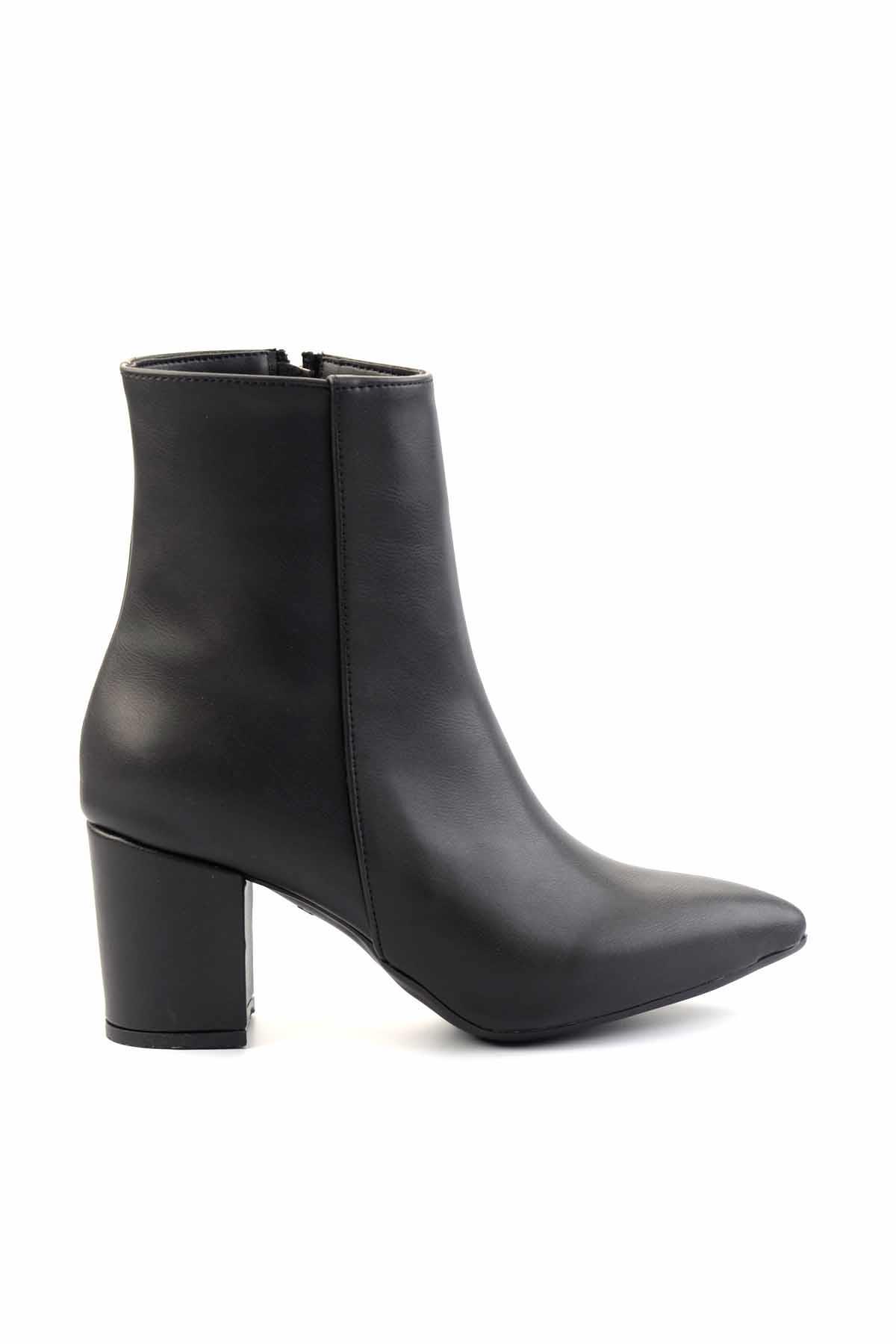 Siyah  Kadın Bot & Bootie K02137041009