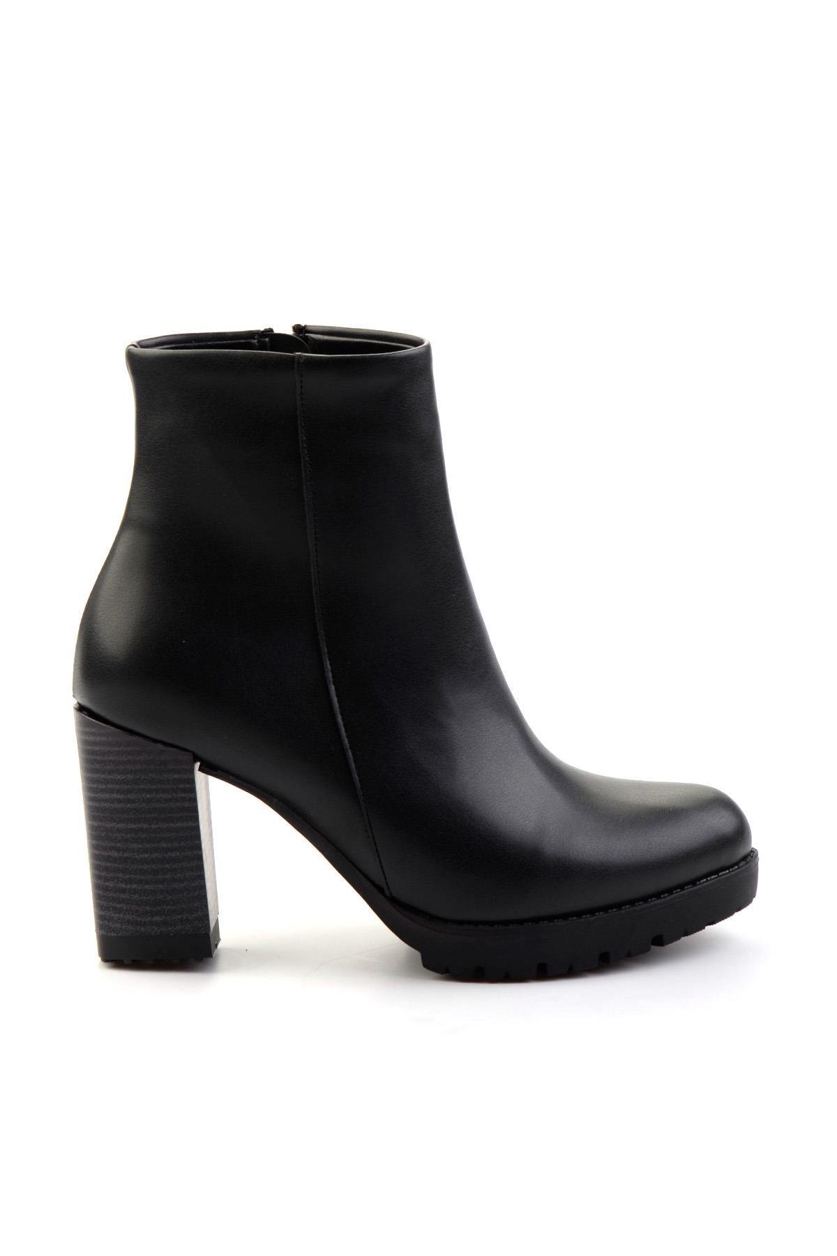 Siyah  Kadın Bot & Bootie K02156202409
