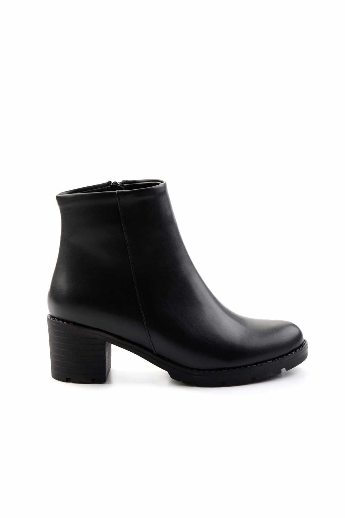 Siyah  Kadın Bot & Bootie K02156203009