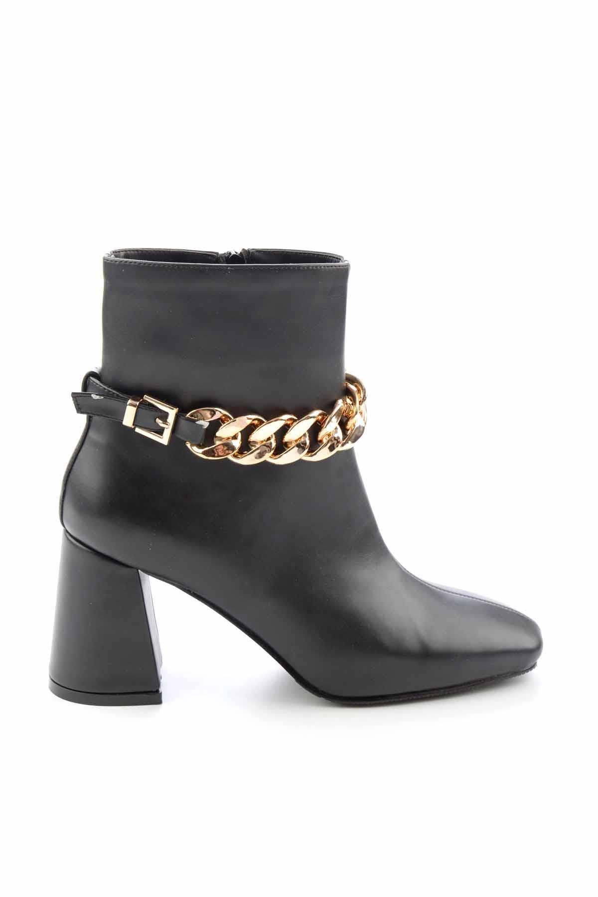 Siyah  Kadın Bot & Bootie K02189040509