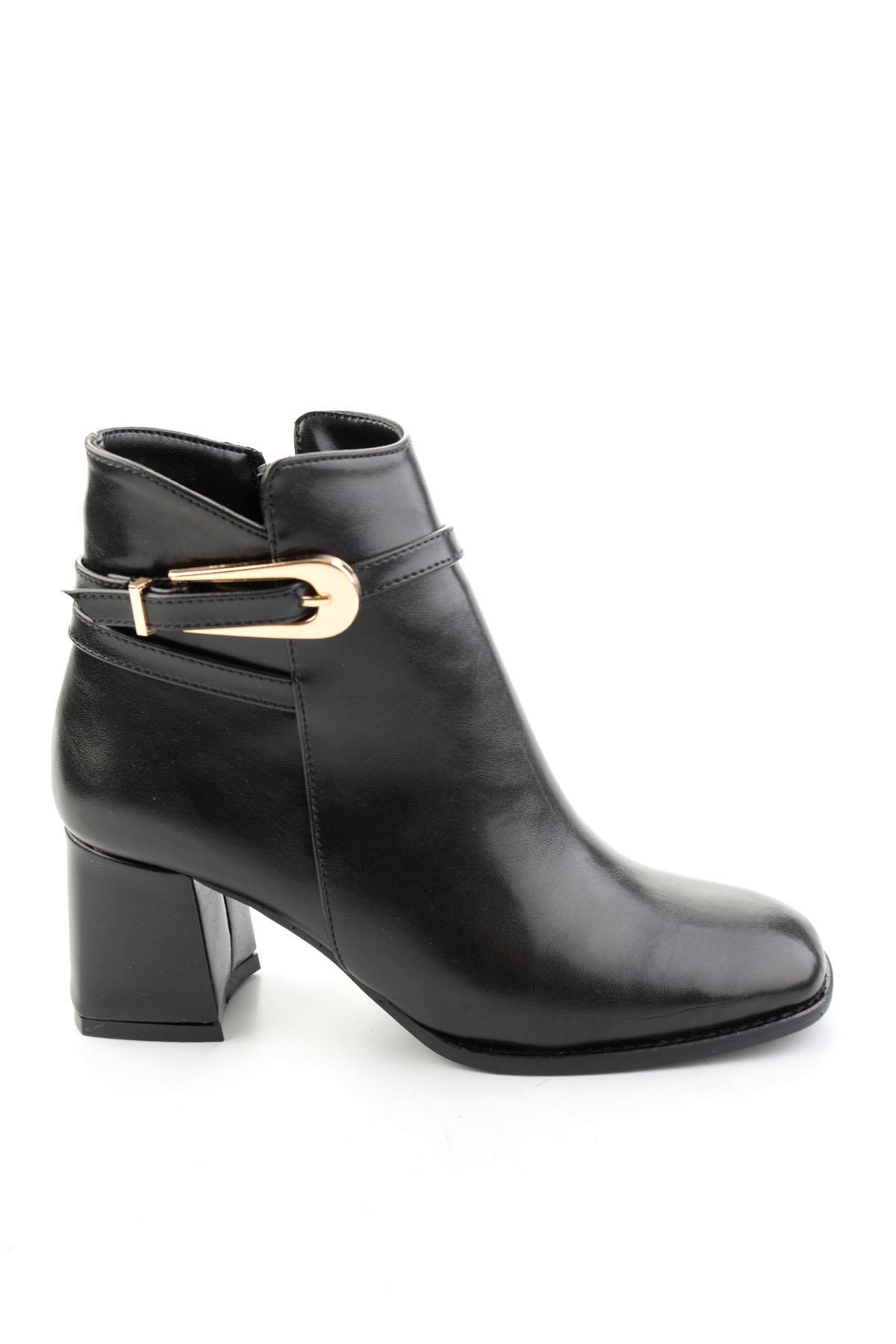 Siyah  Kadın Bot & Bootie K02233050509