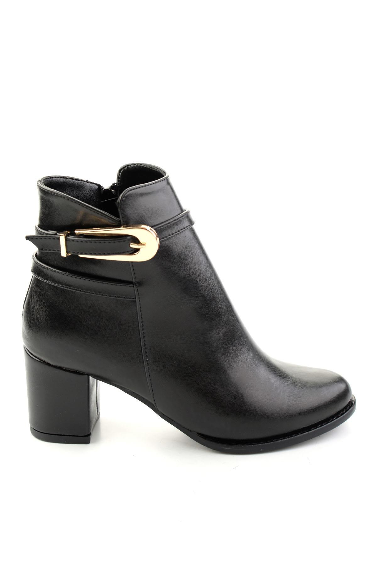 Siyah  Kadın Bot & Bootie K02233050709