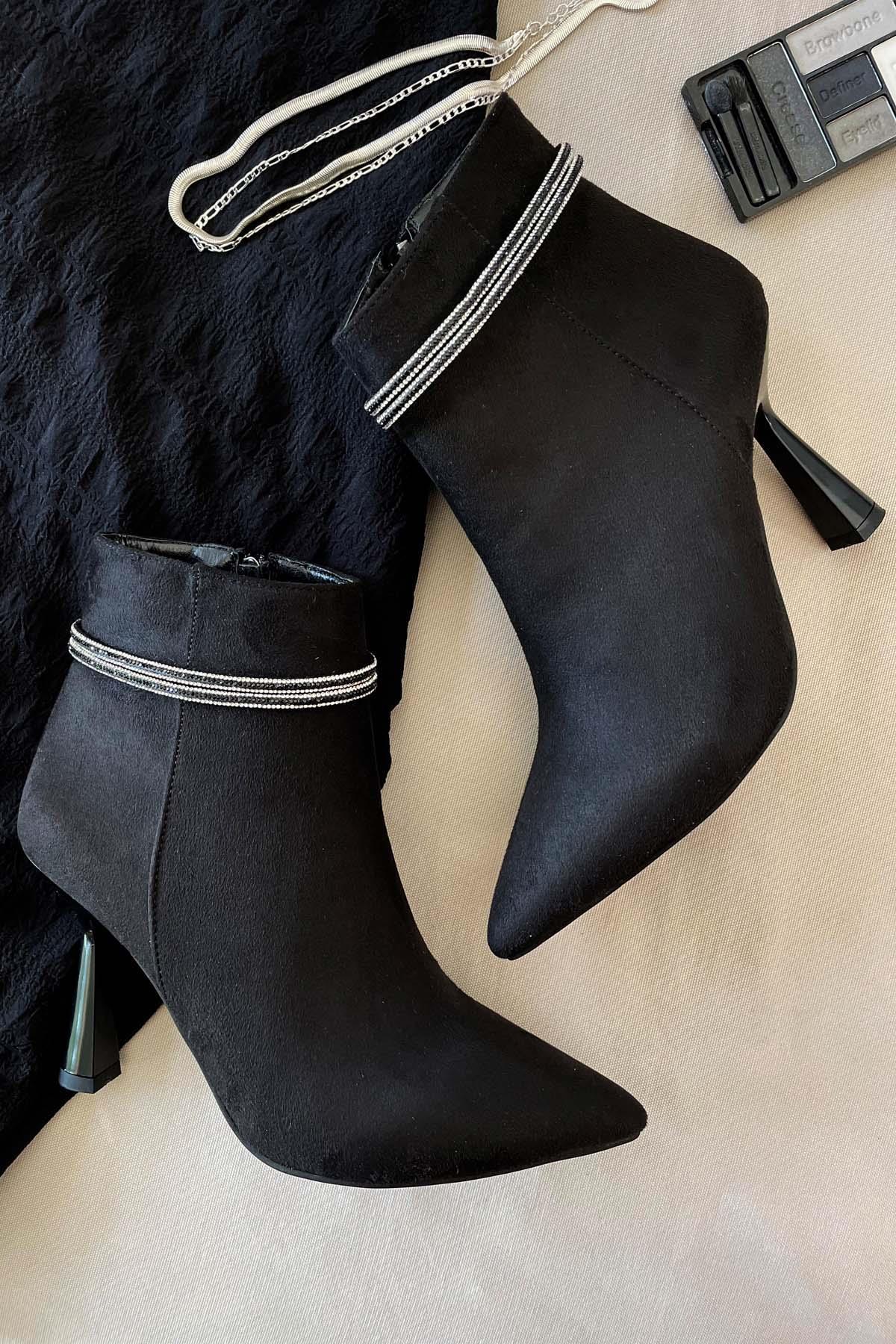 Siyah  Kadın Bot & Bootie K02428308002