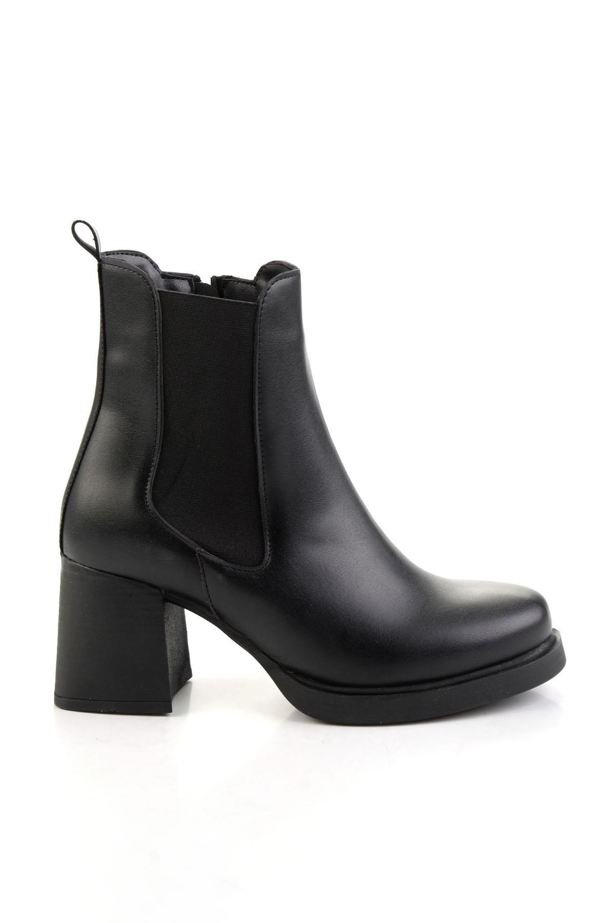 Siyah  Kadın Bot & Bootie K02538036509