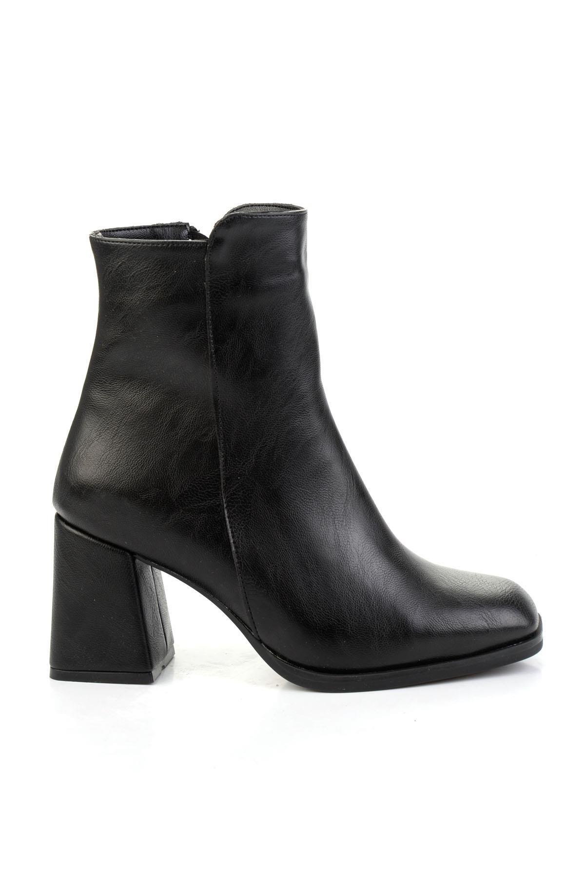 Siyah  Kadın Bot & Bootie K02671904109