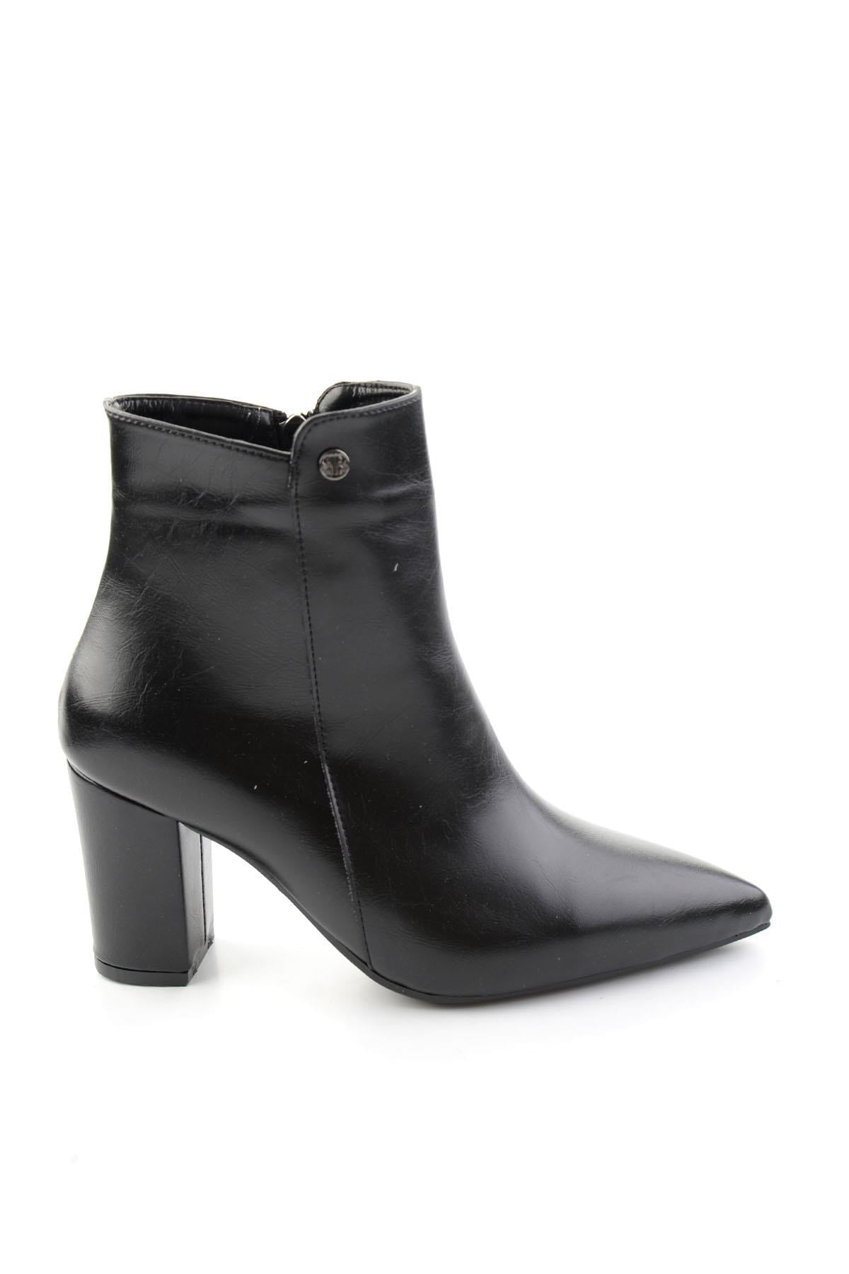 Siyah  Kadın Bot & Bootie K02823051909