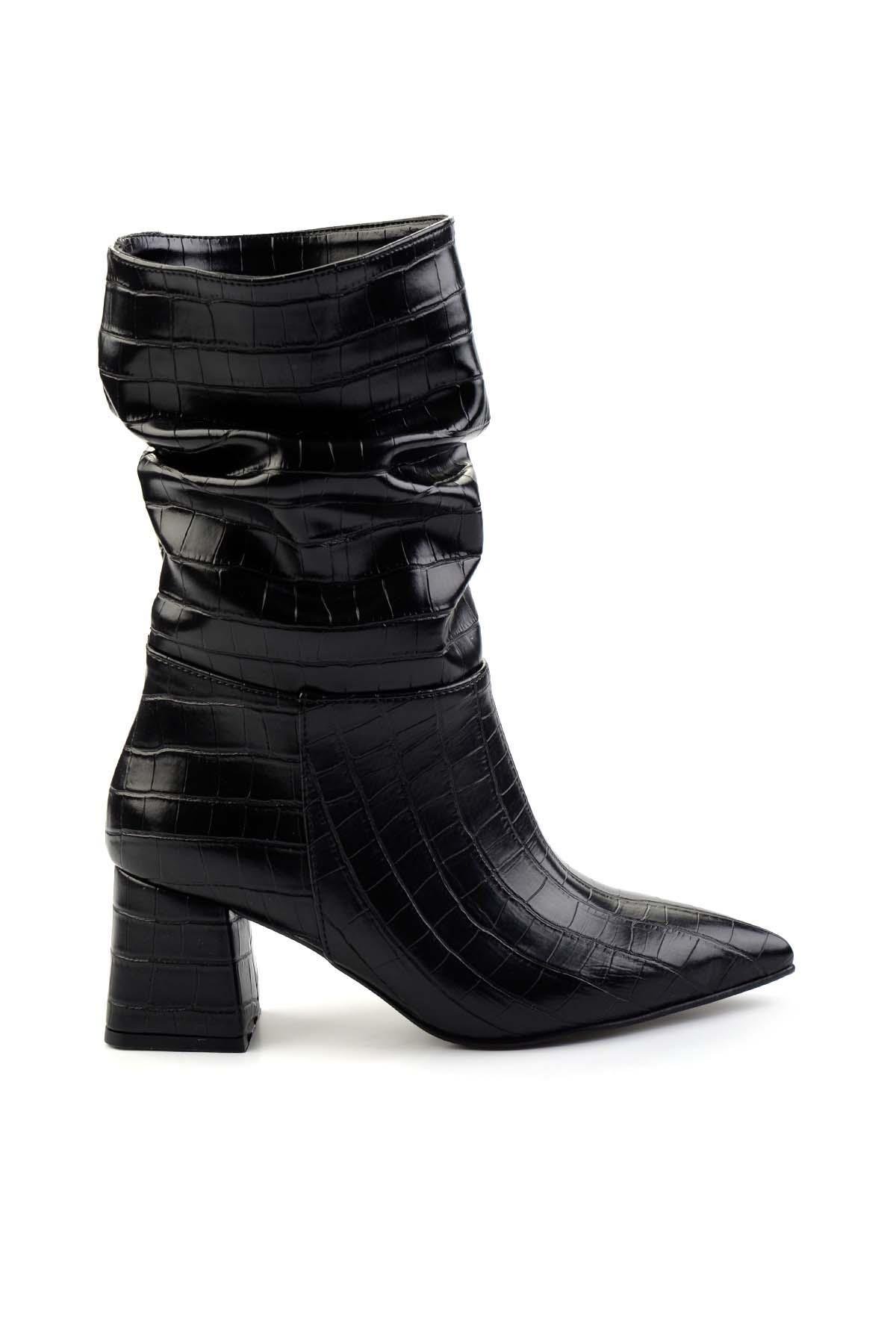 Siyah  Kadın Çizme K02992152011