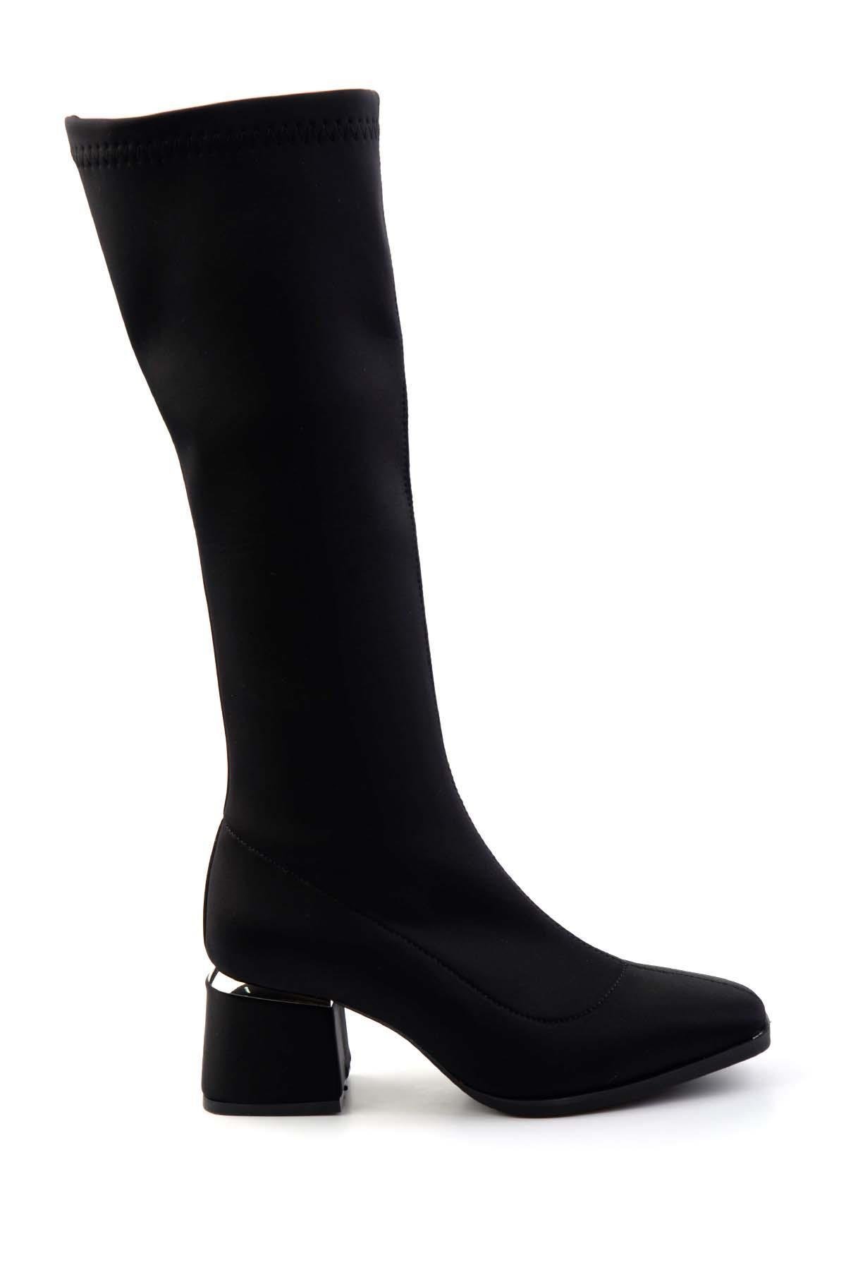 Siyah  Kadın Çizme K03792303217