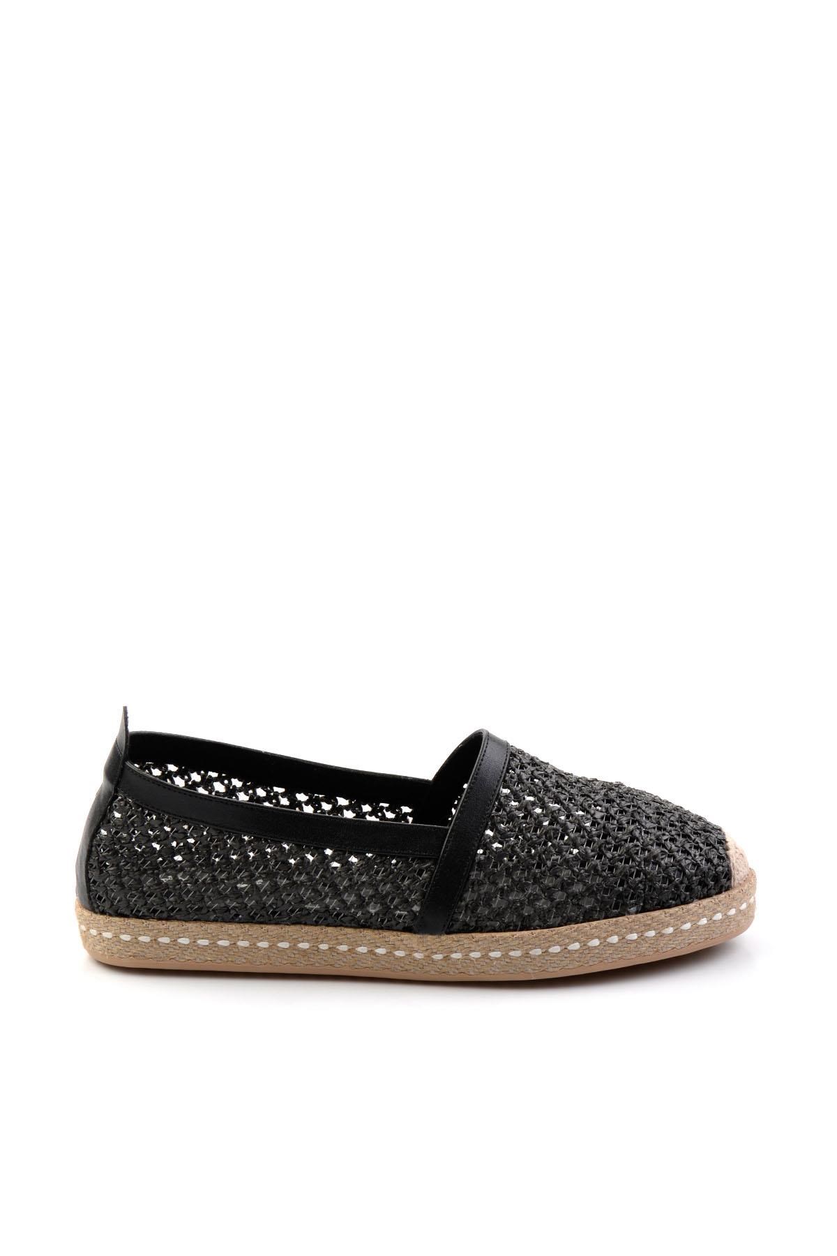 Siyah  Kadın Espadril K01117090316