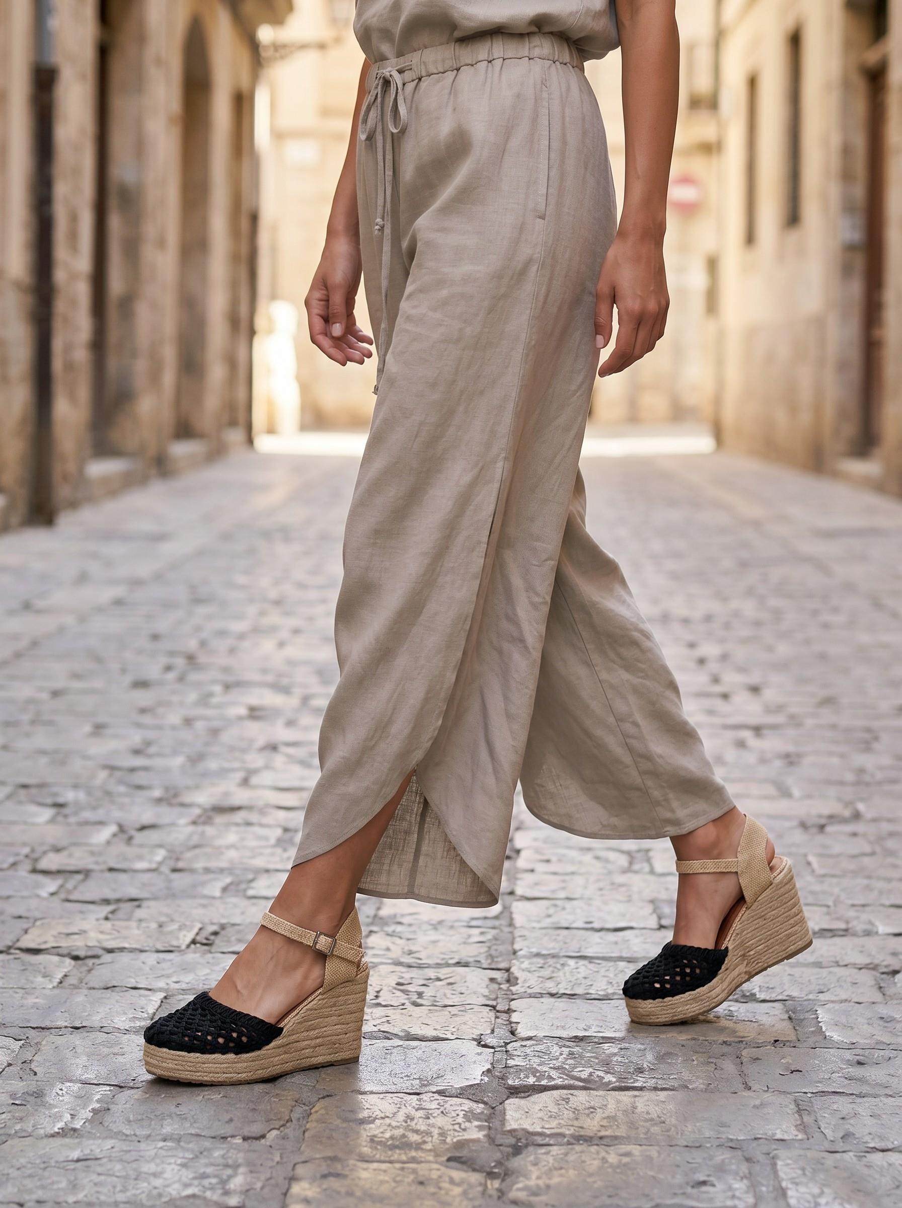 Siyah  Kadın Espadril K01874414116
