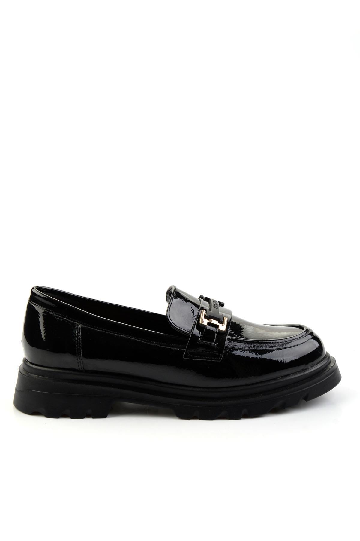 Siyah  Kadın Loafer Ayakkabı K01179828112