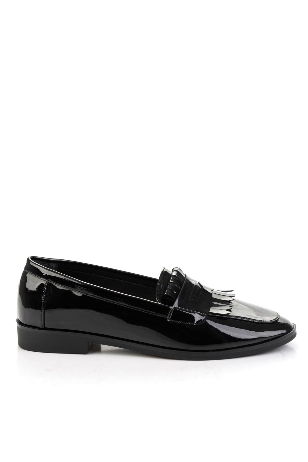 Siyah  Kadın Loafer Ayakkabı K01212011098