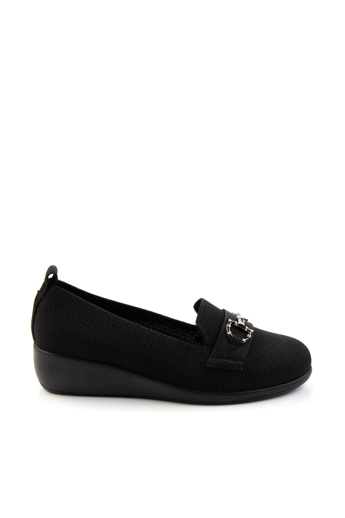 Siyah  Kadın Loafer Ayakkabı K01327019782