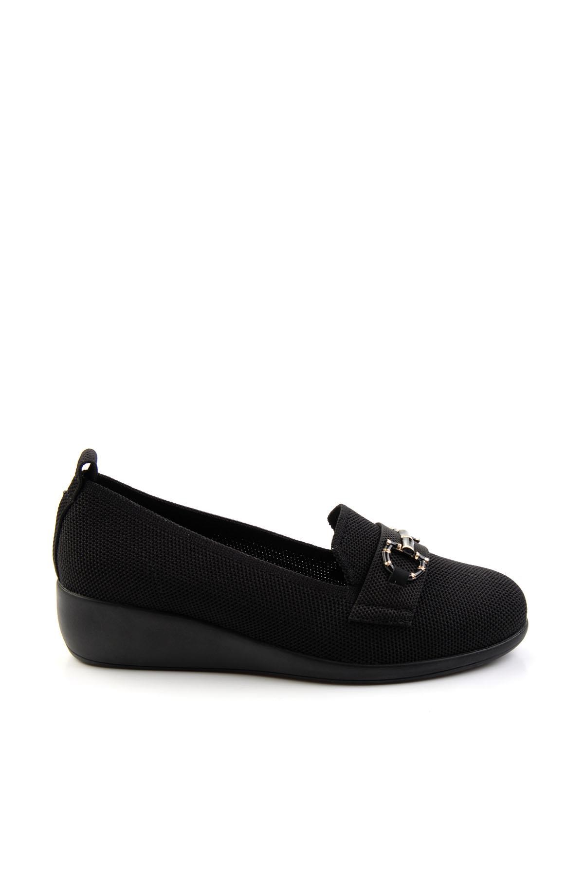 Siyah  Kadın Loafer Ayakkabı K01327019782