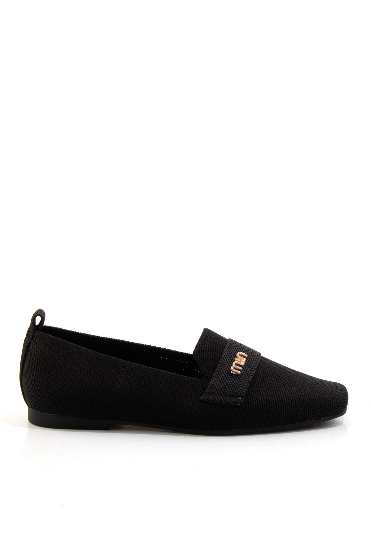 Siyah  Kadın Loafer Ayakkabı K01327023382