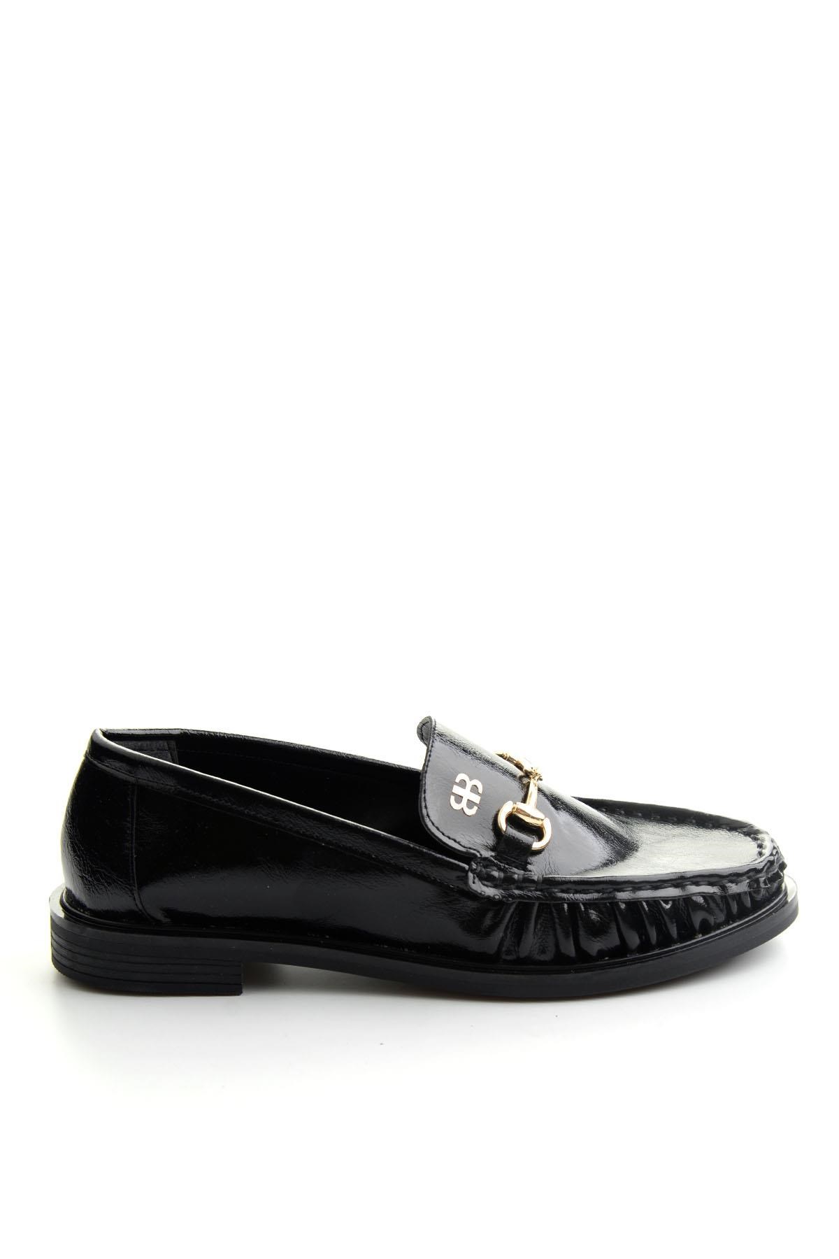 Siyah  Kadın Loafer Ayakkabı K01503520942
