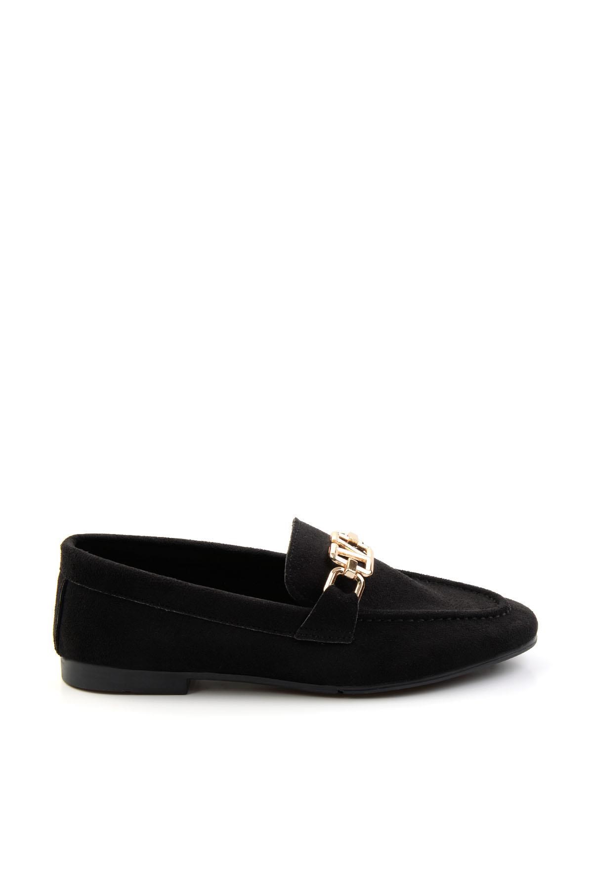 Siyah  Kadın Loafer Ayakkabı K01503727102