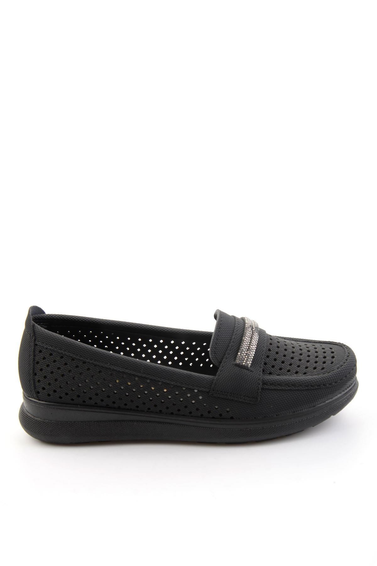 Siyah  Kadın Loafer Ayakkabı K01536104537