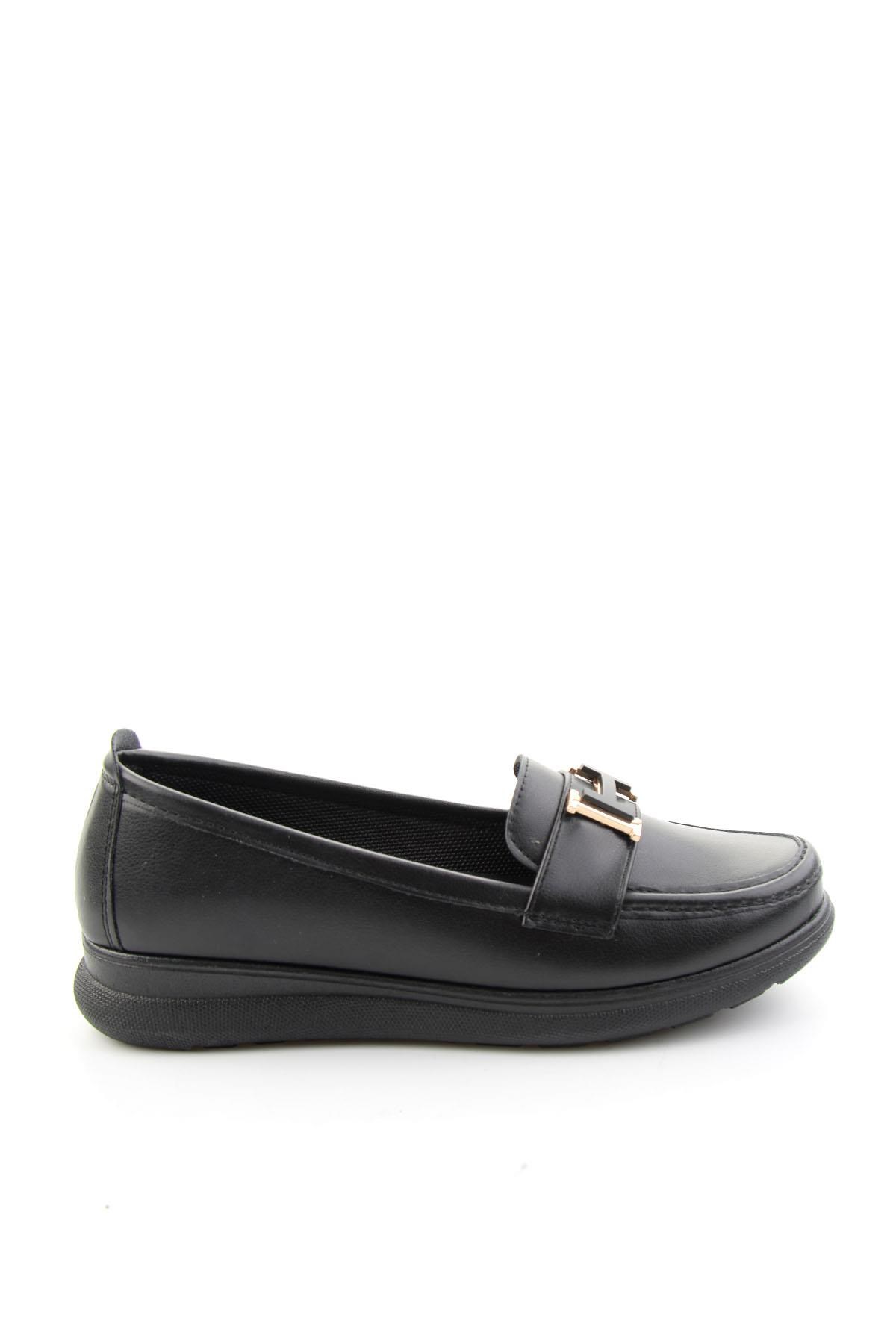Siyah  Kadın Loafer Ayakkabı K01536105909