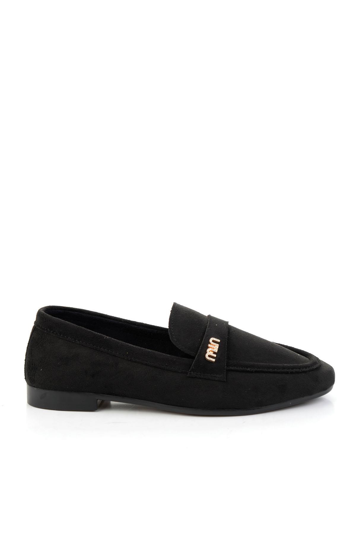 Siyah  Kadın Loafer Ayakkabı K01688011672