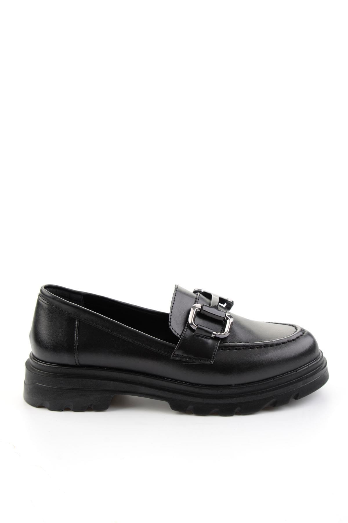 Siyah  Kadın Loafer Ayakkabı K01997011109