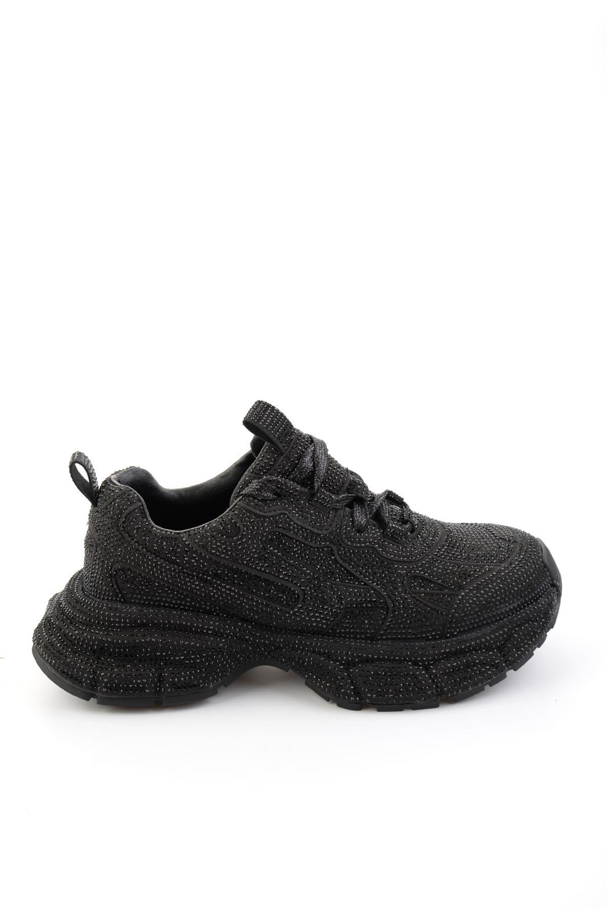Siyah  Kadın Sneaker K01175127787