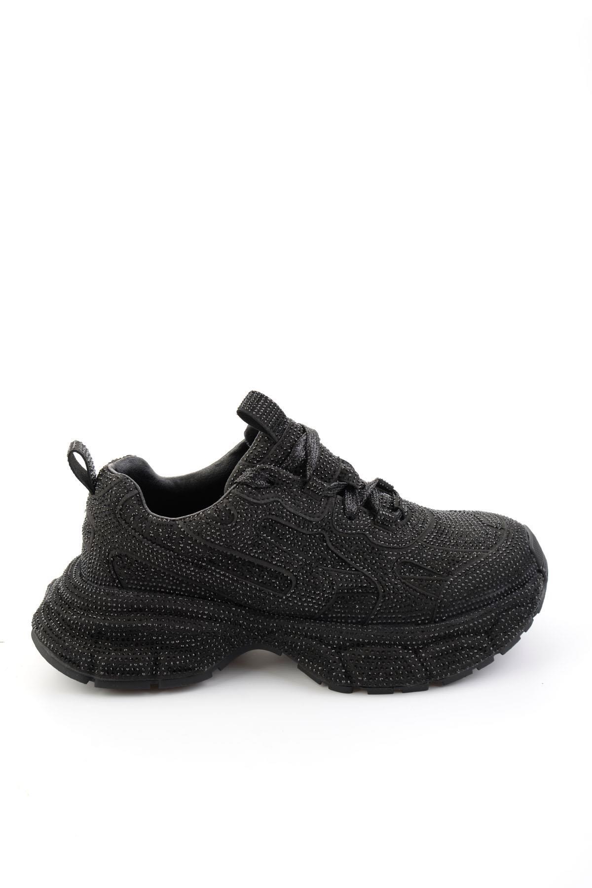 Siyah  Kadın Sneaker K01175127787