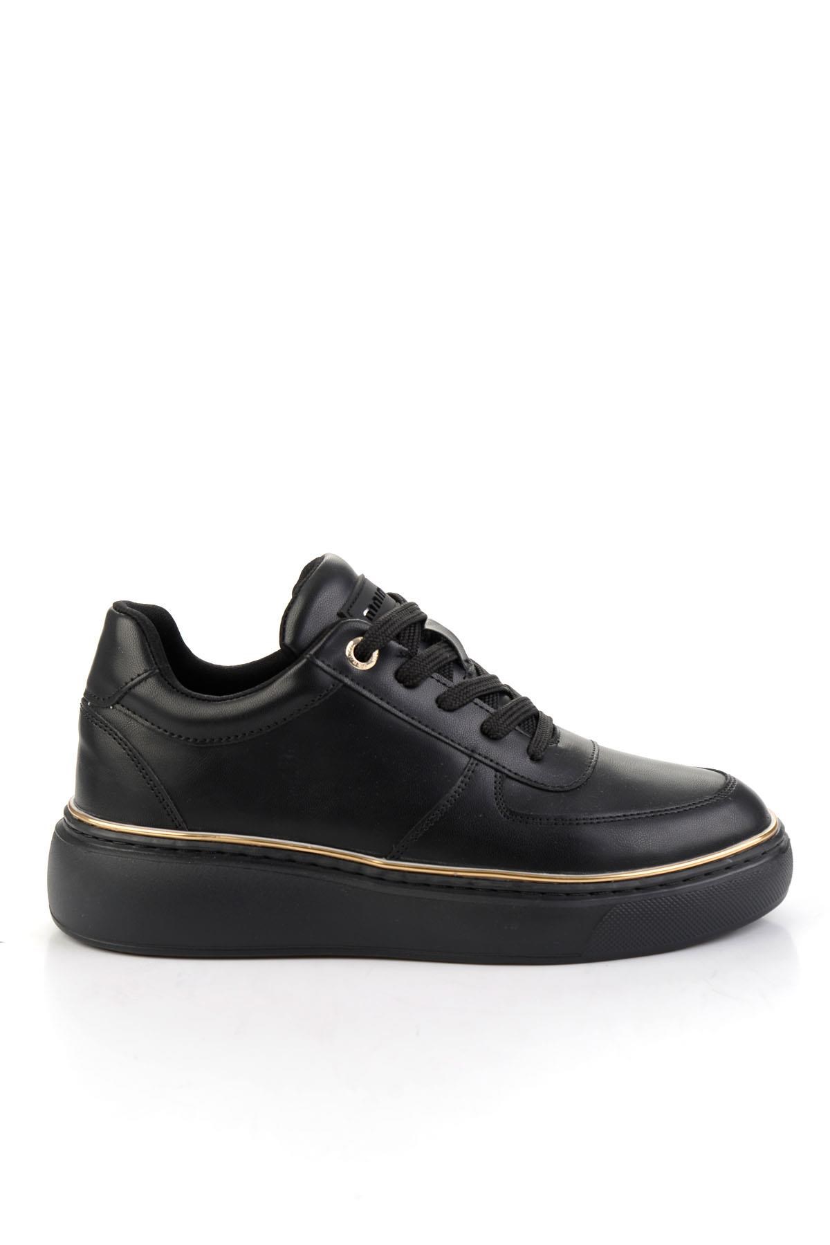 Siyah  Kadın Sneaker K01188336309