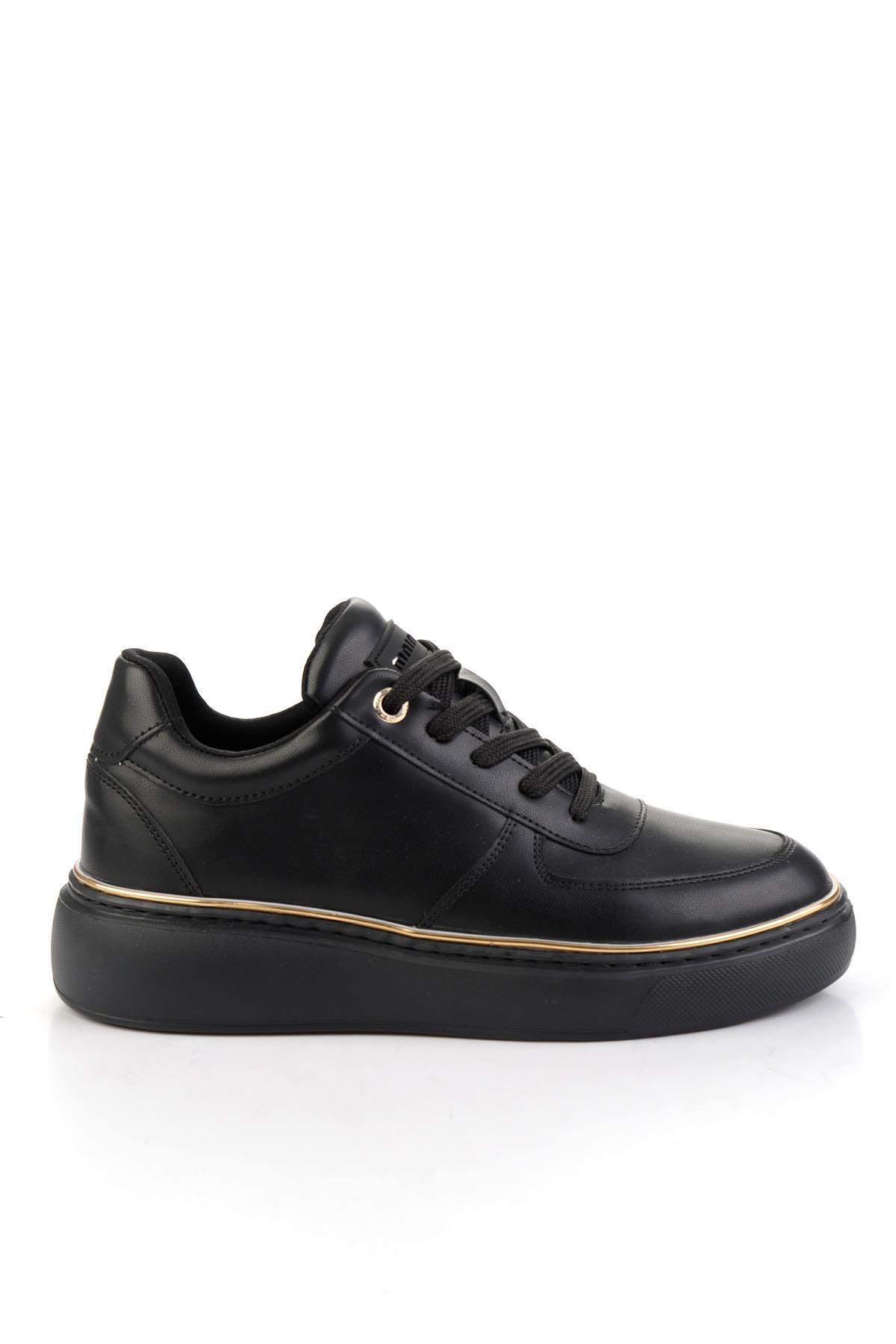 Siyah  Kadın Sneaker K01188336309