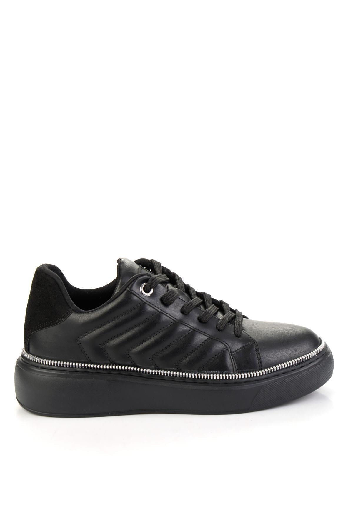 Siyah  Kadın Sneaker K01188336509