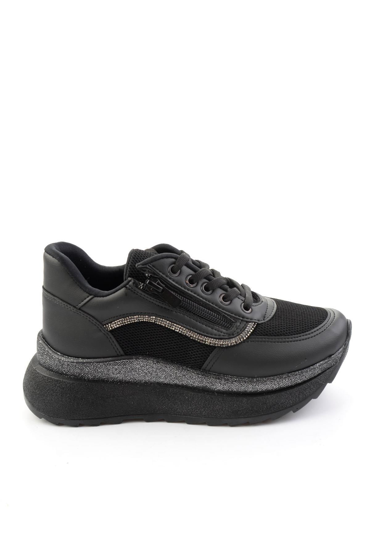 Siyah  Kadın Sneaker K01709060409