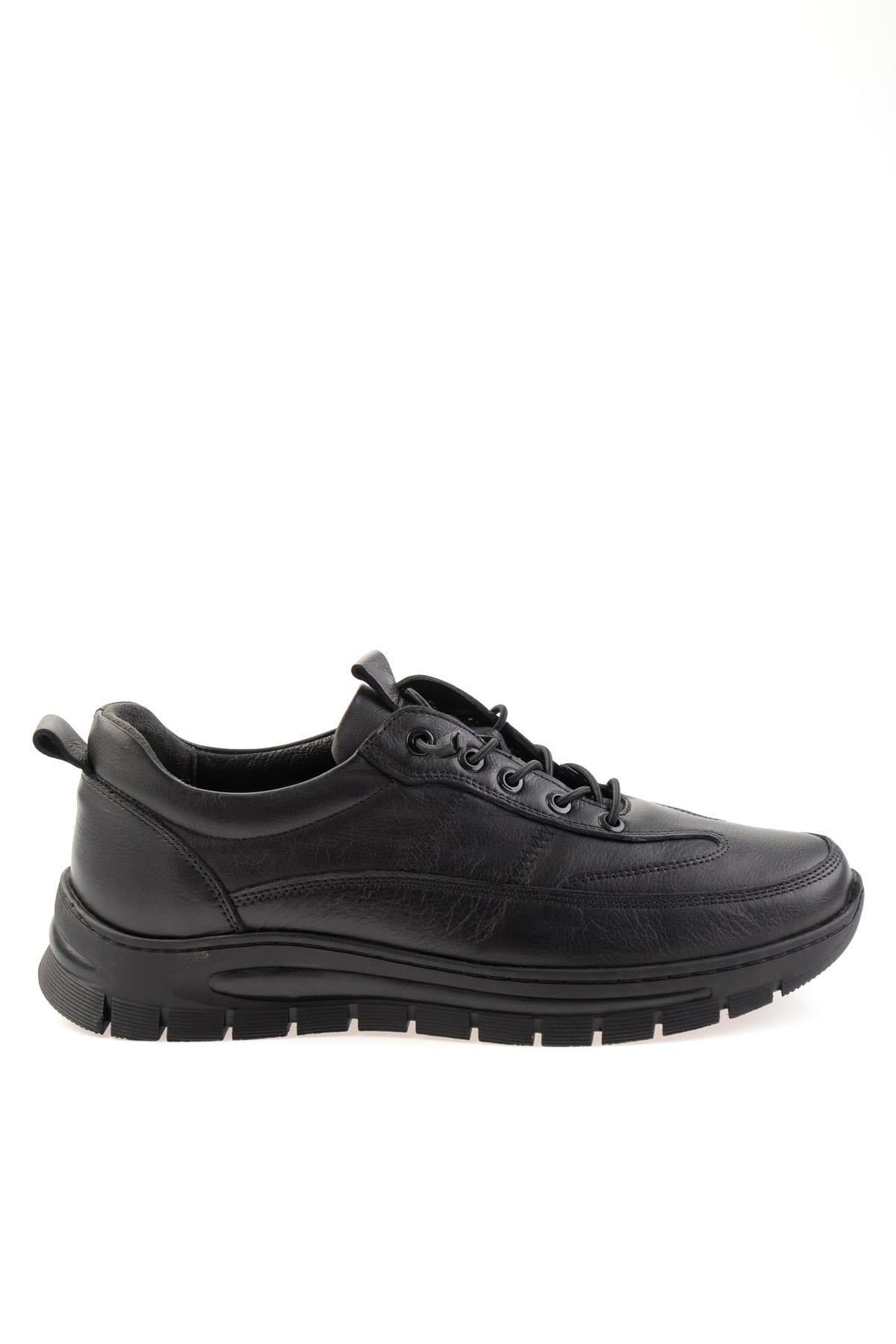 Siyah Leather Erkek Casual Ayakkabı E01754750103