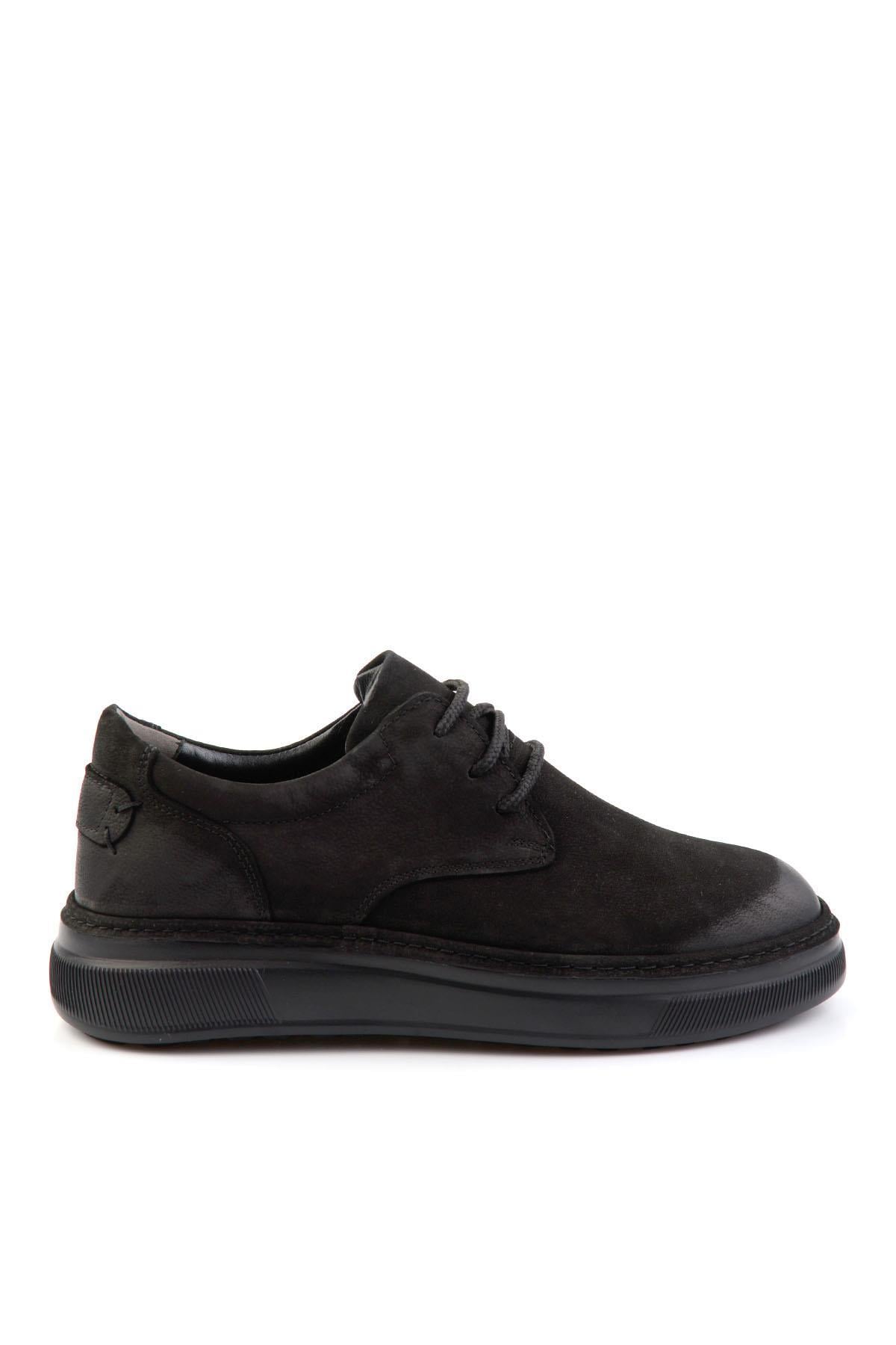 Siyah Leather Erkek Casual Ayakkabı E01089002001