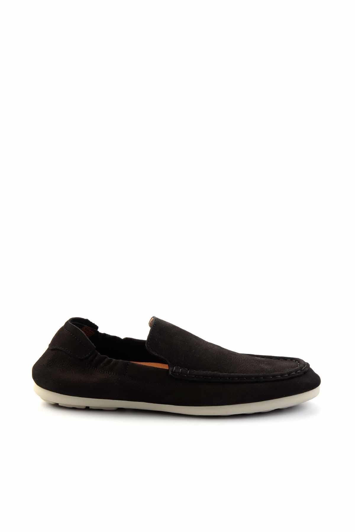 Siyah Leather Erkek Loafer Ayakkabı E01304406001