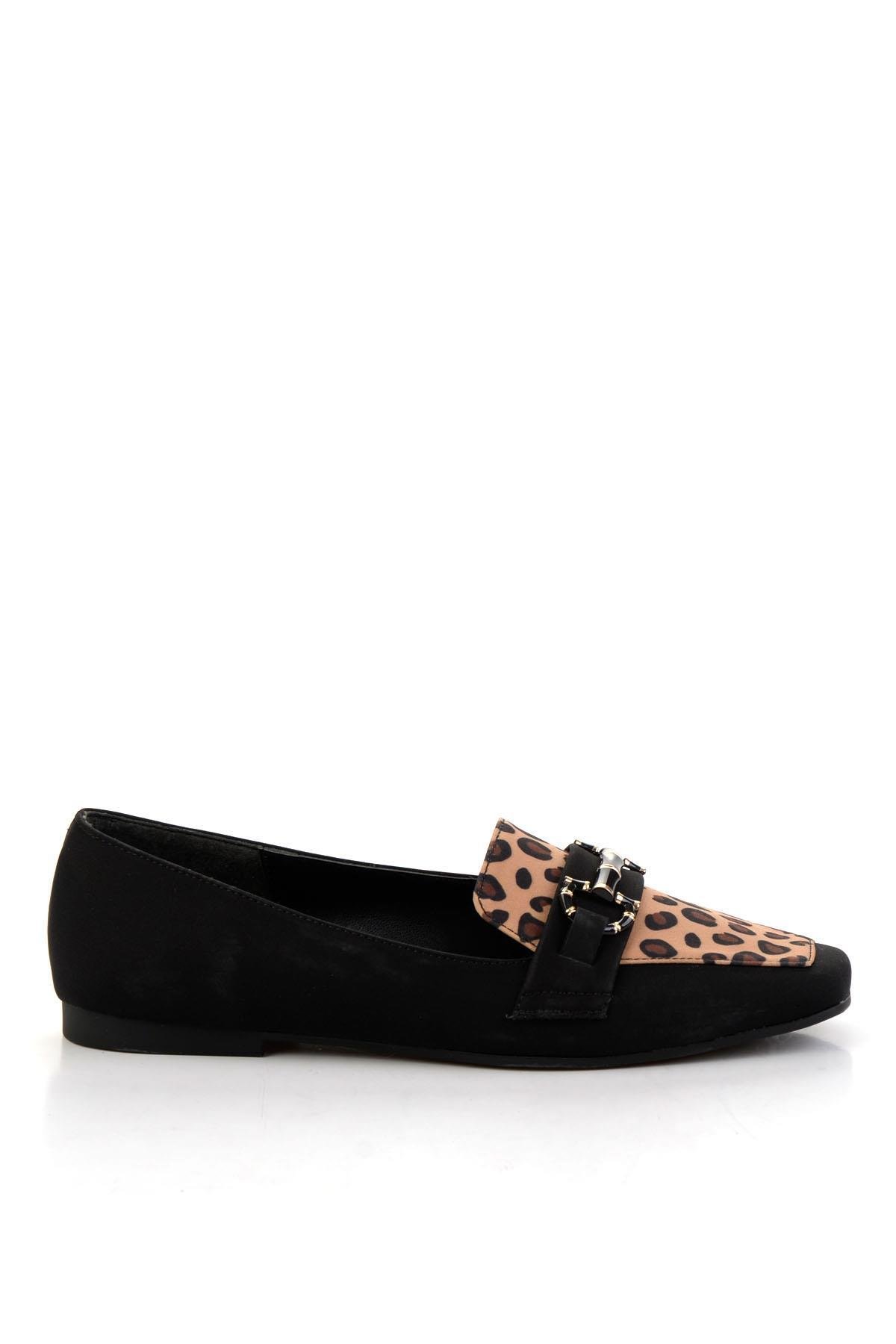 Siyah Leopar  Kadın Babet K01327413004