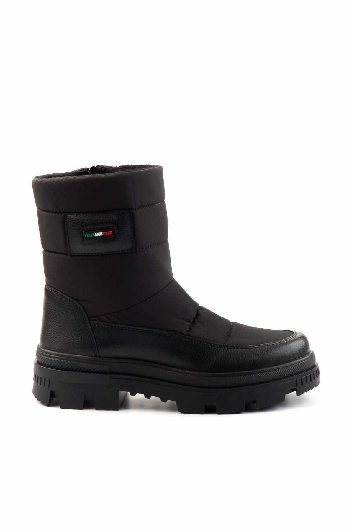 Siyah Paraşüt  Kadın Bot & Bootie K02179746267