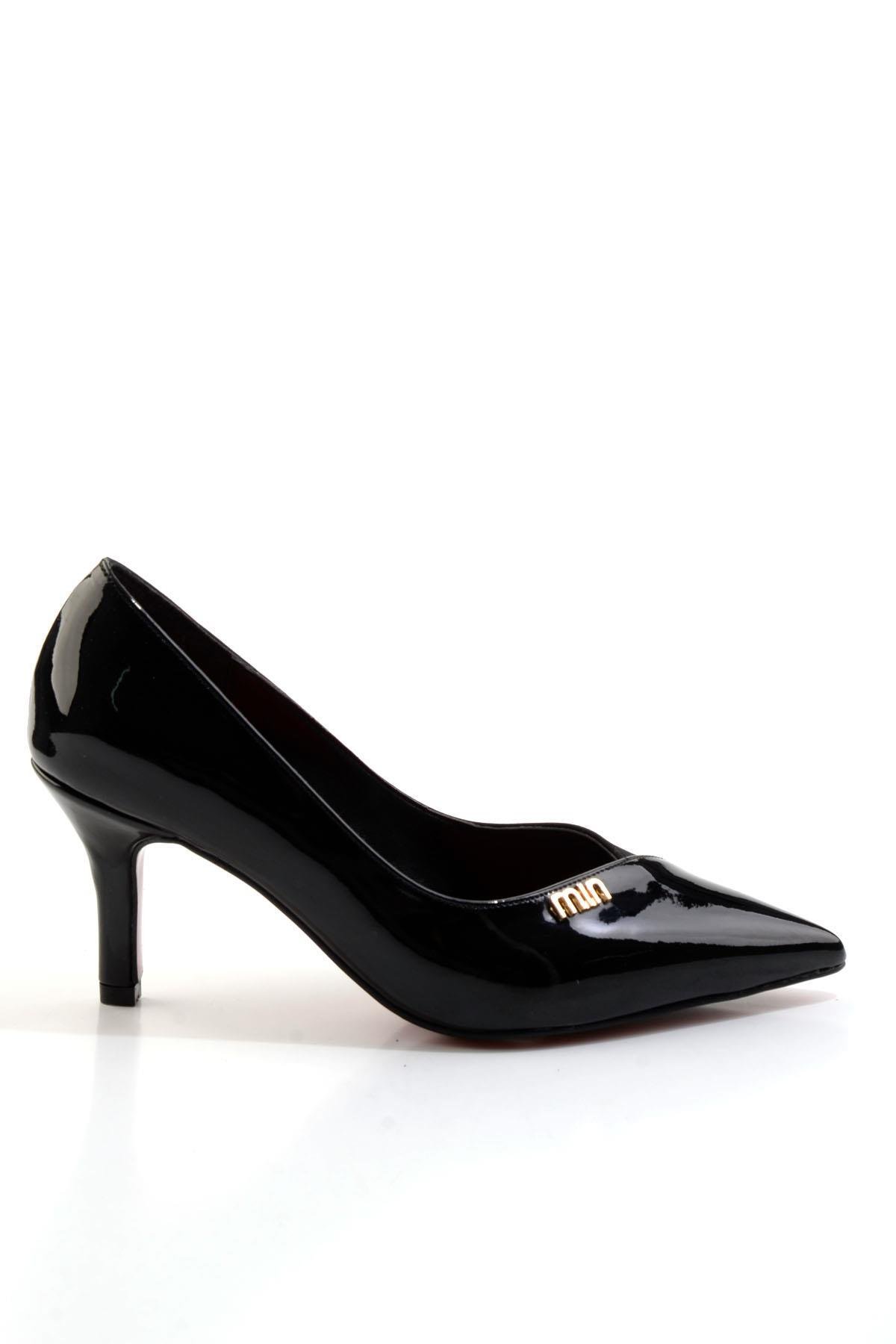 Siyah Siyah  Kadın Klasik Topuklu Ayakkabı K01231460898