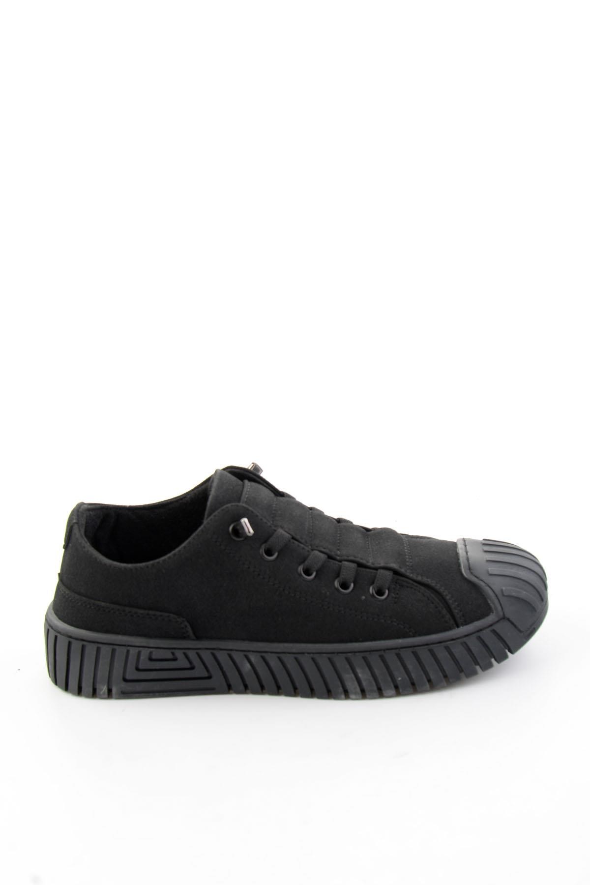Siyah Süet  Kadın Sneaker K01175127472