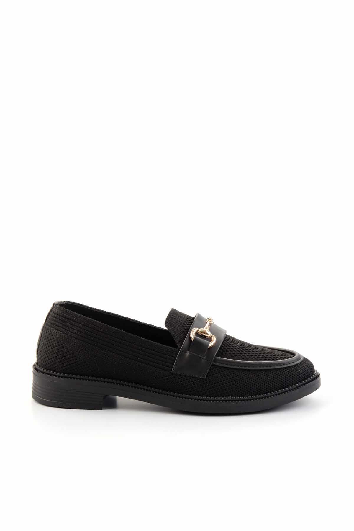 Siyah Triko  Kadın Espadril K01320302782