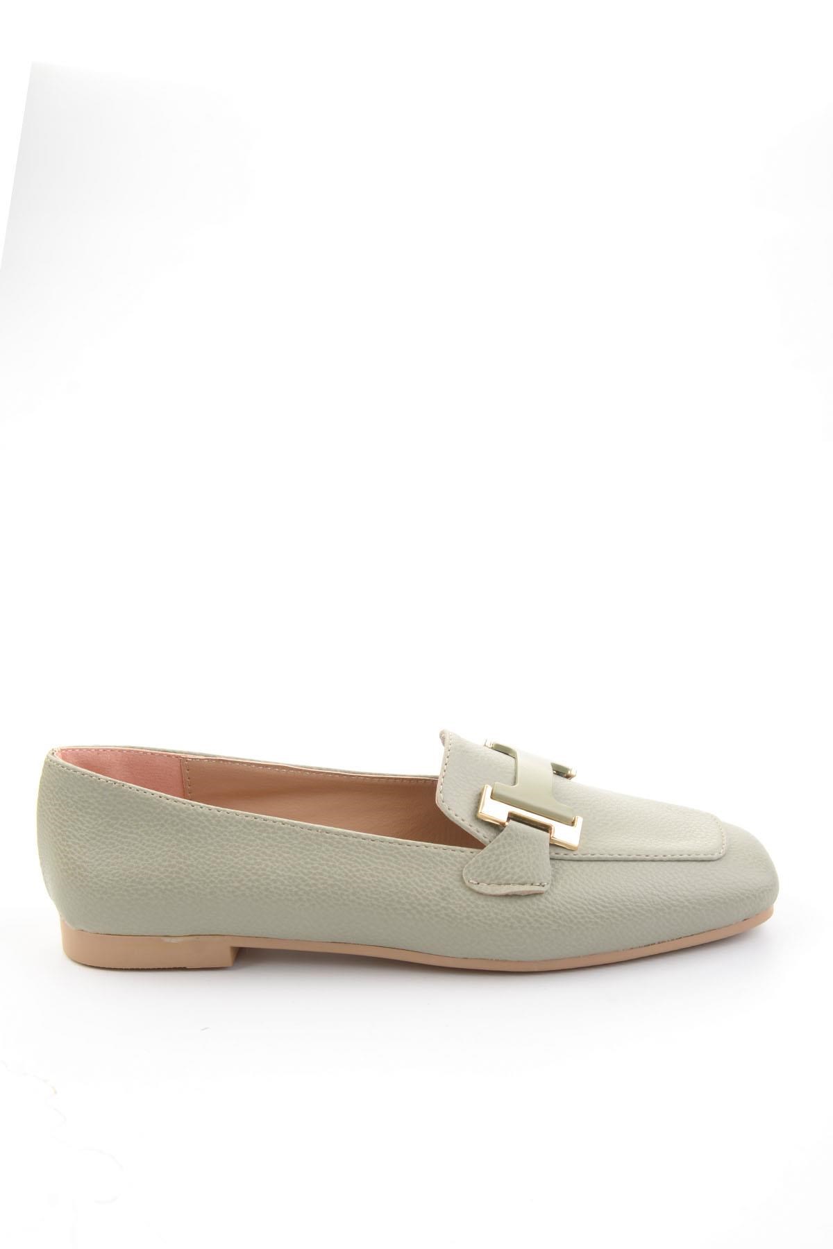 Su Yeşili  Kadın Loafer Ayakkabı K01641022709