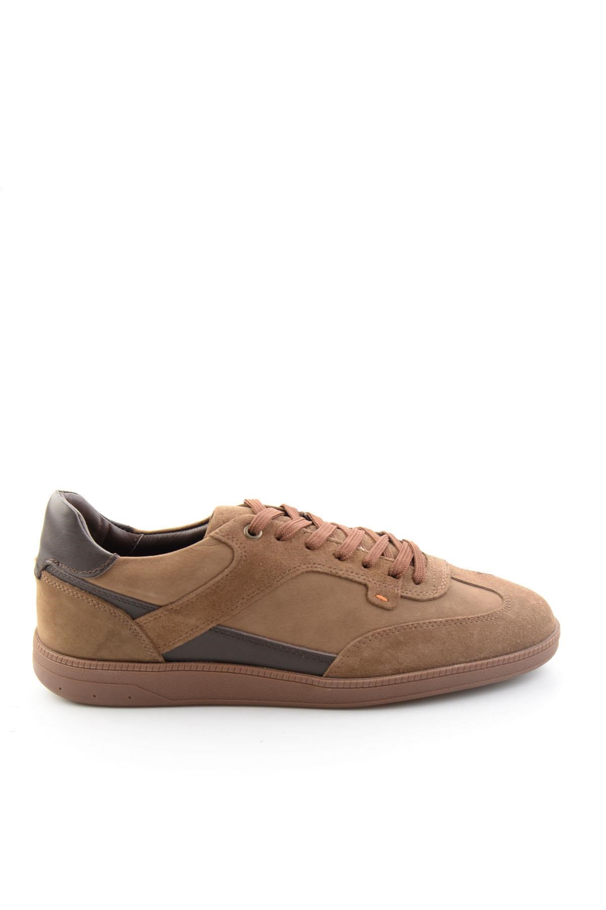 Sugharo Süet Hakiki Deri Erkek Sneaker E01789045002
