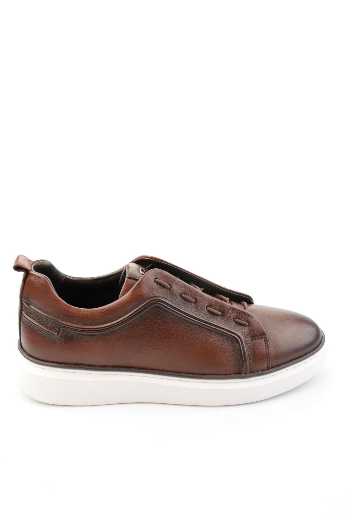 Taba Hakiki Deri Erkek Sneaker E01398028043