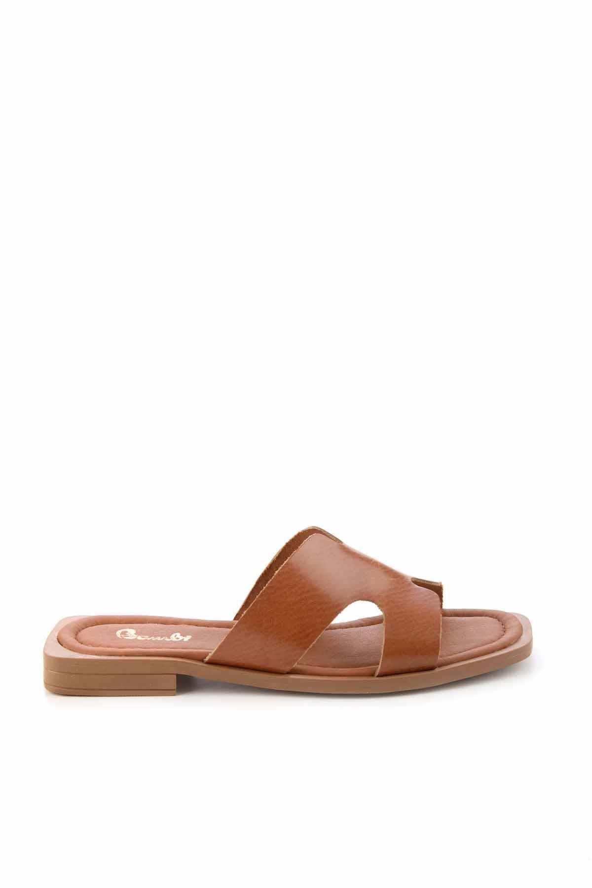 Taba Leather Kadın Terlik K04685039803