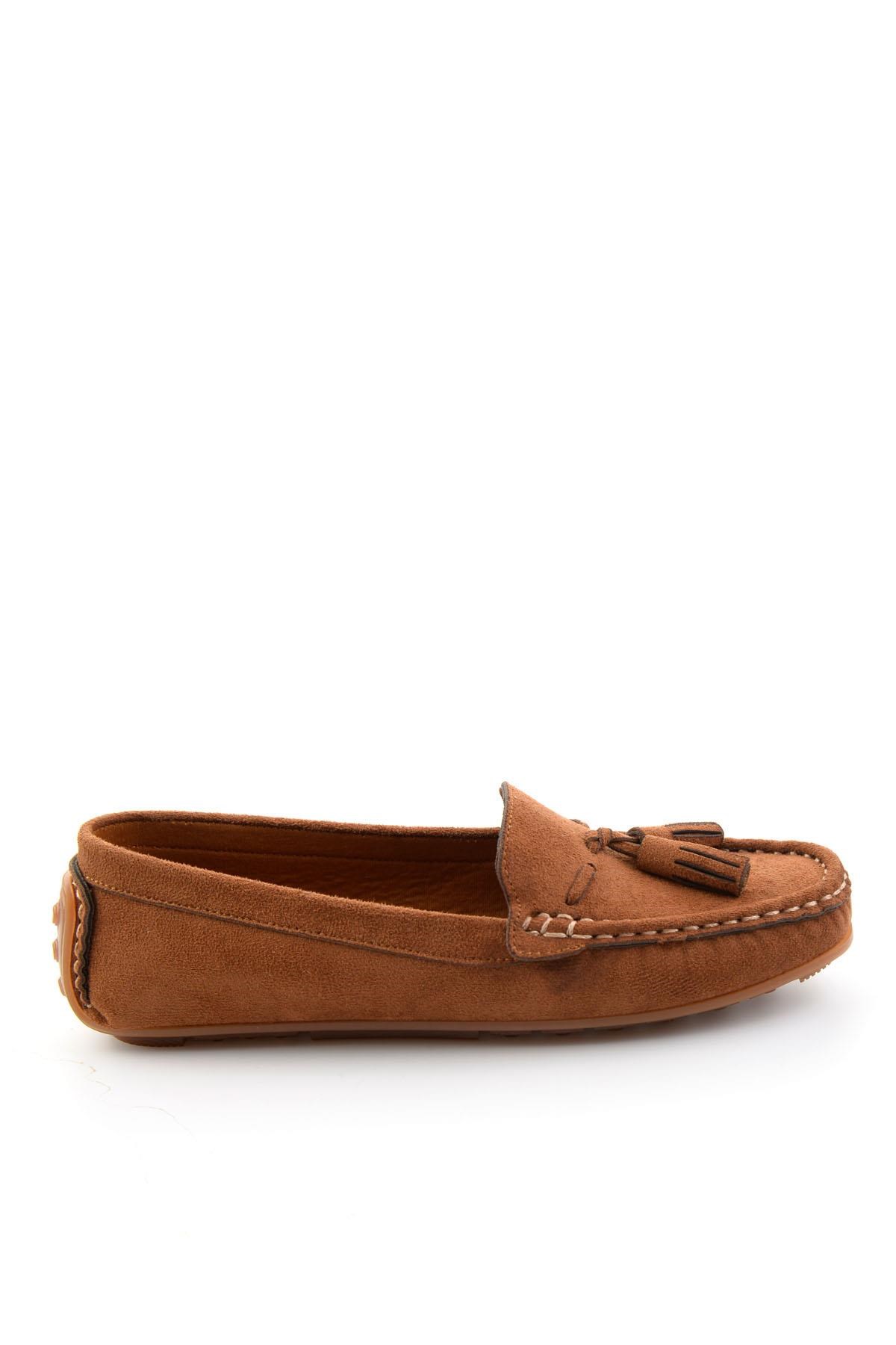 Taba  Kadın Loafer Ayakkabı K01309000672