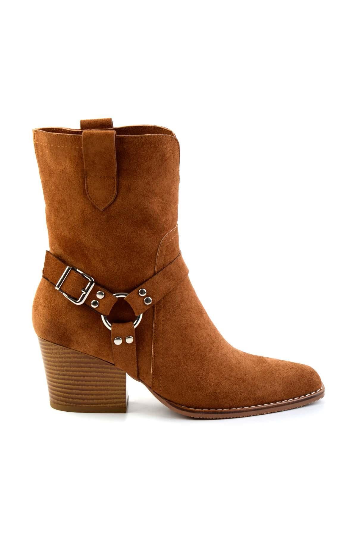Taba Süet  Kadın Bot & Bootie K02055014002