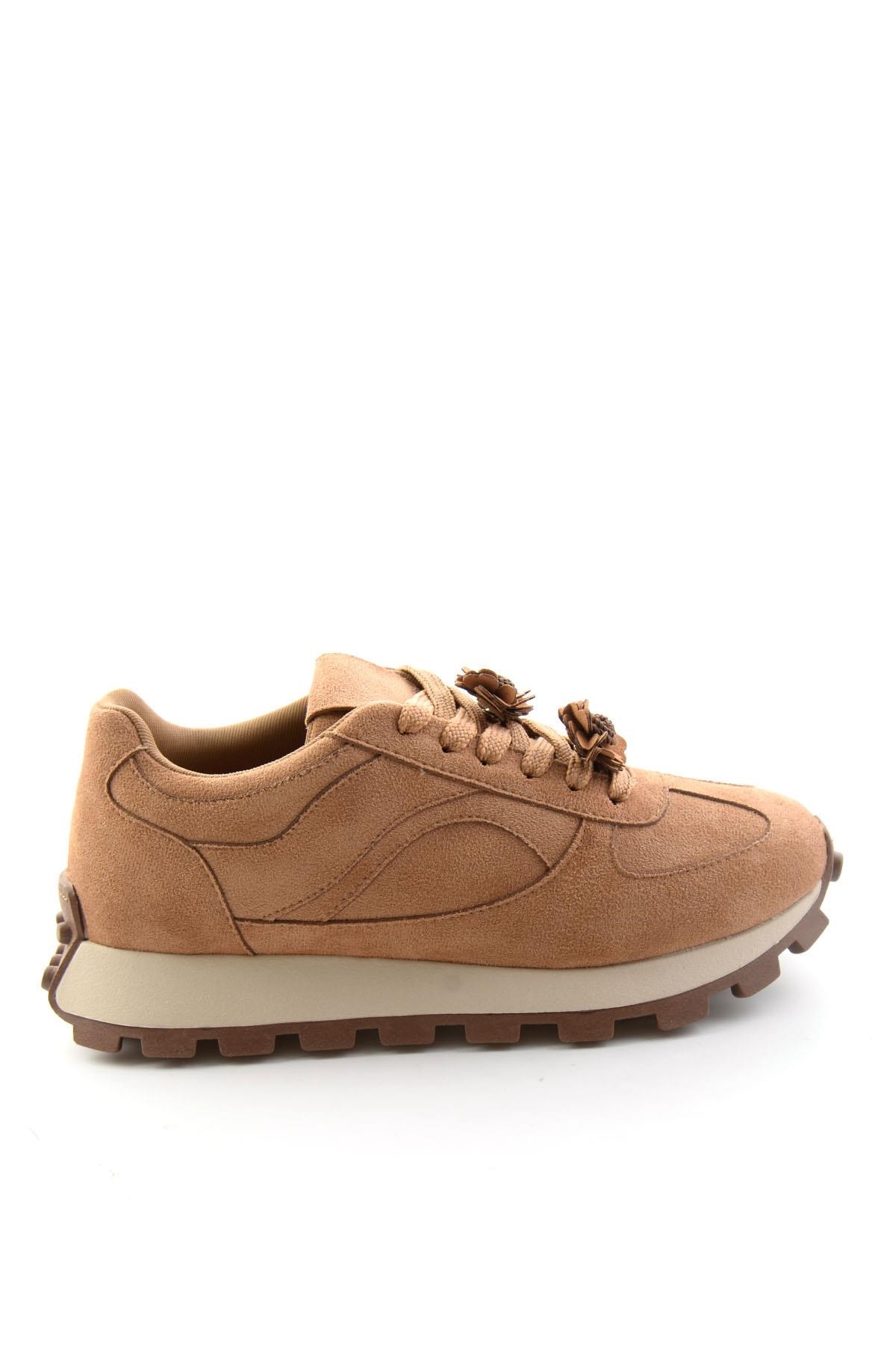 Taba Süet  Kadın Sneaker K01791073772