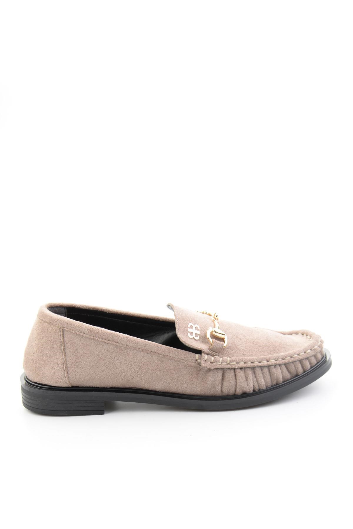 Vizon  Kadın Loafer Ayakkabı K01503520972