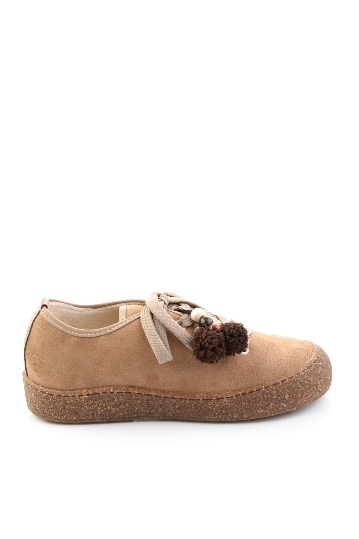 Vizon Süet  Kadın Sneaker K01646000472